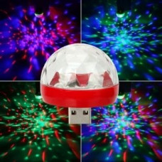 USB светомузыка диско лампа для вечеринок